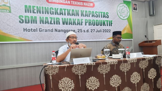 Baitul Mal Aceh Upgrade 30 Nazir Wakaf Produktif